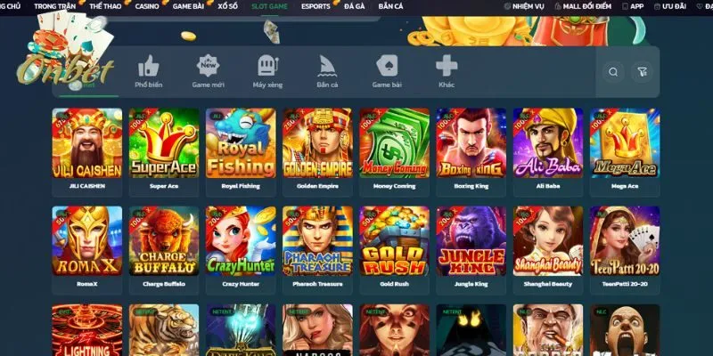 Kho game nổ hũ khổng lồ hấp dẫn mọi người chơi